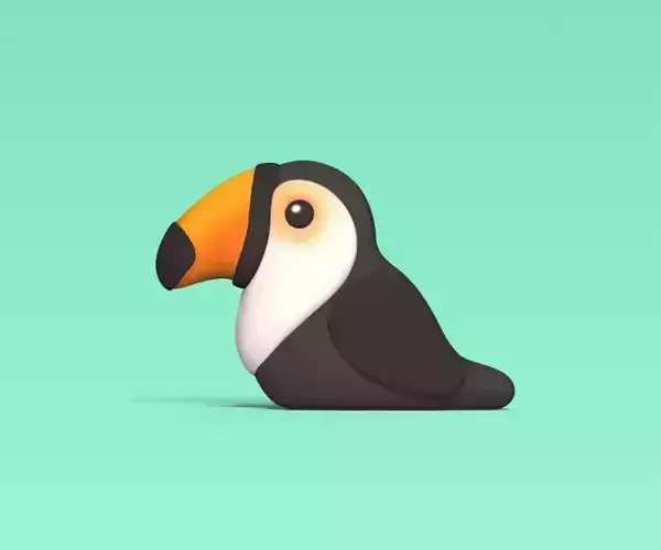Stylized Toucan