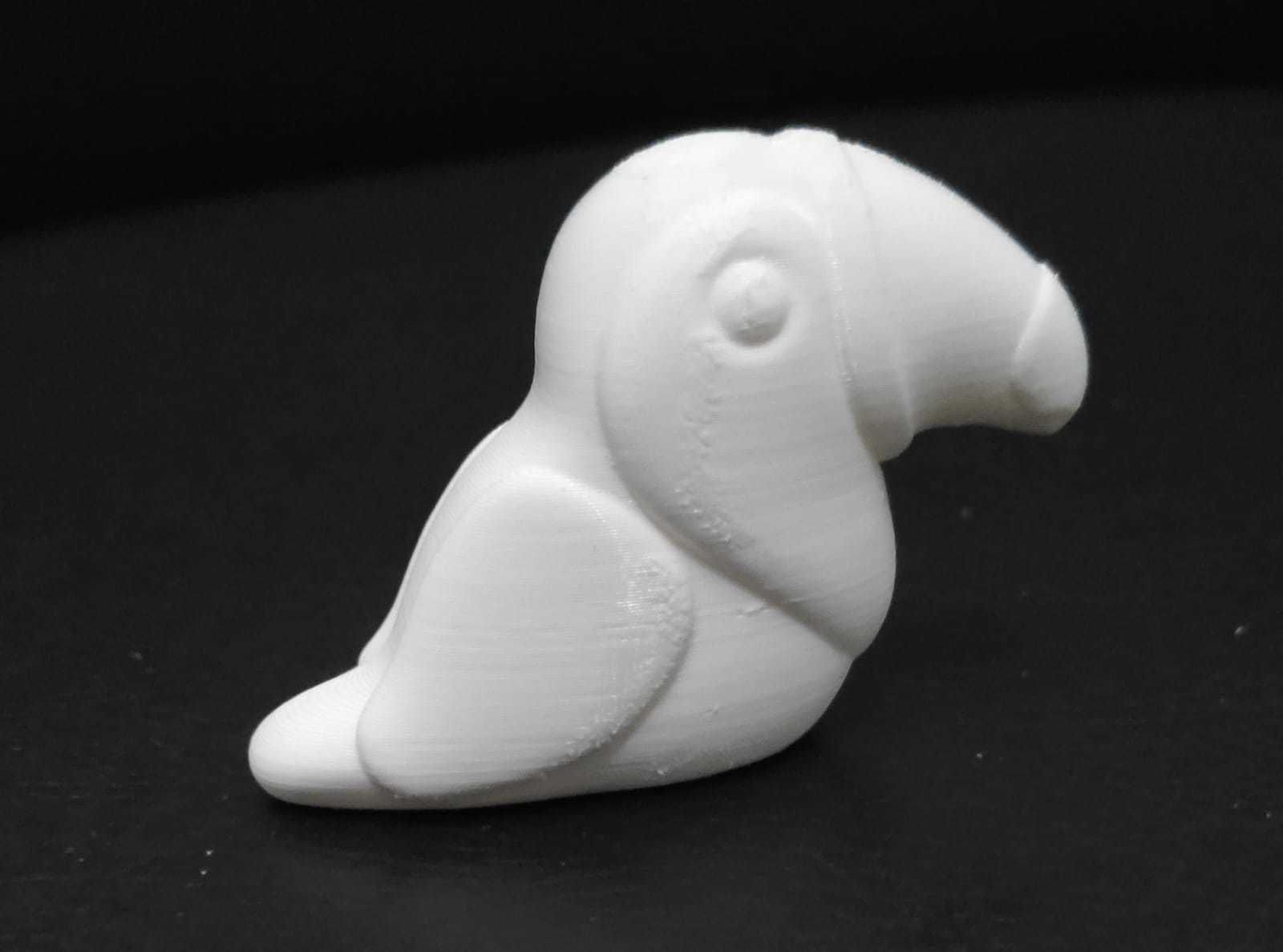 Stylized Toucan 3D print model_9