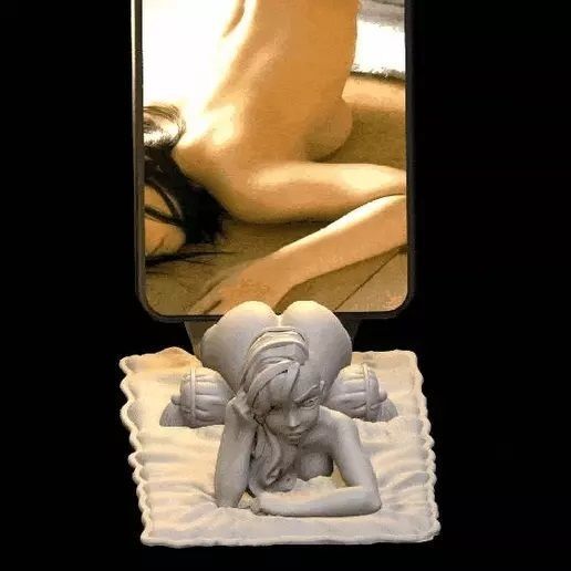 naked lady 3D print model_1