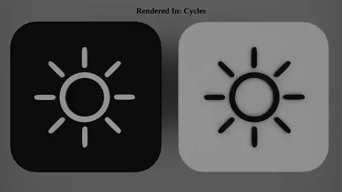 Weather Icon 02 Black White edition