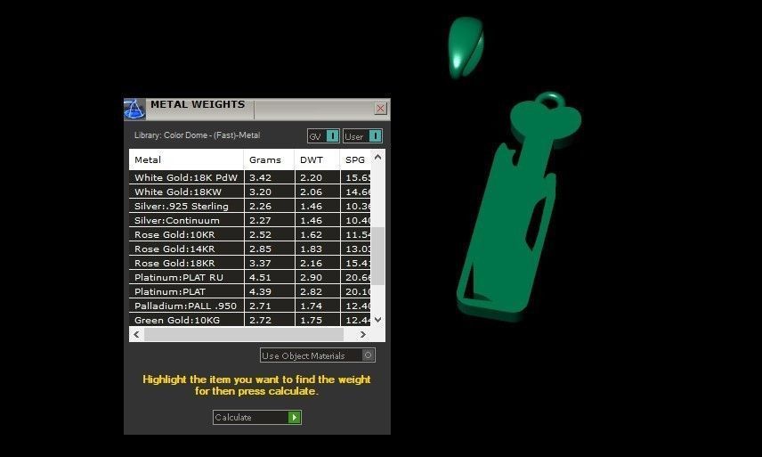 Model 960 I Zombie Initial Letter Alphabet Pendant 3D print model_11