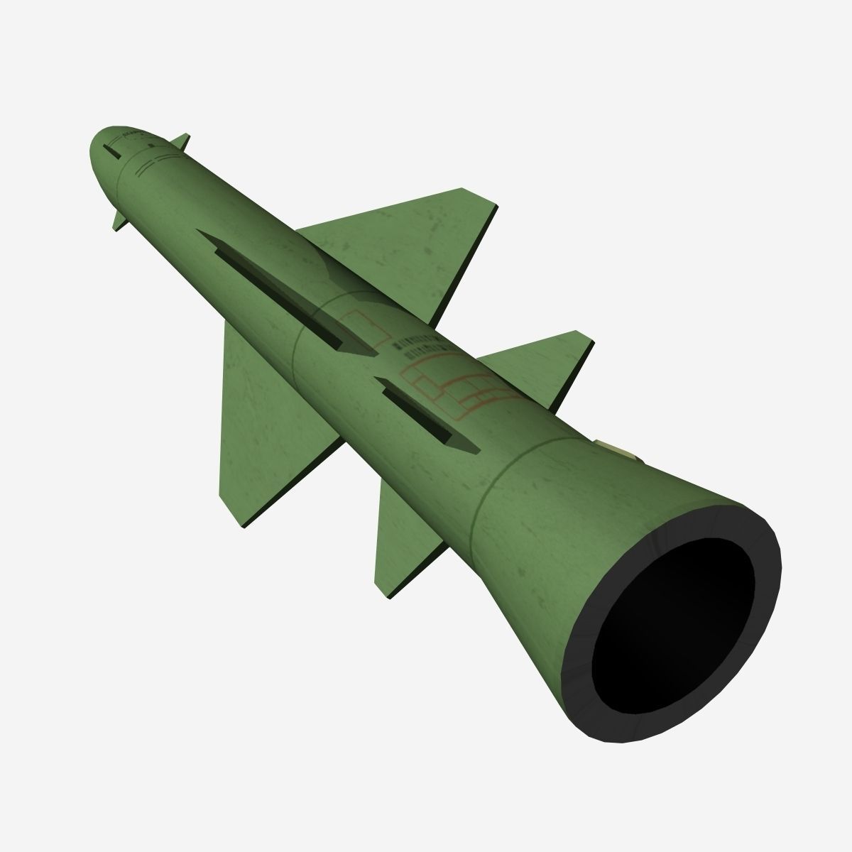 CSS-8 Ballitic Missile 3D model_5