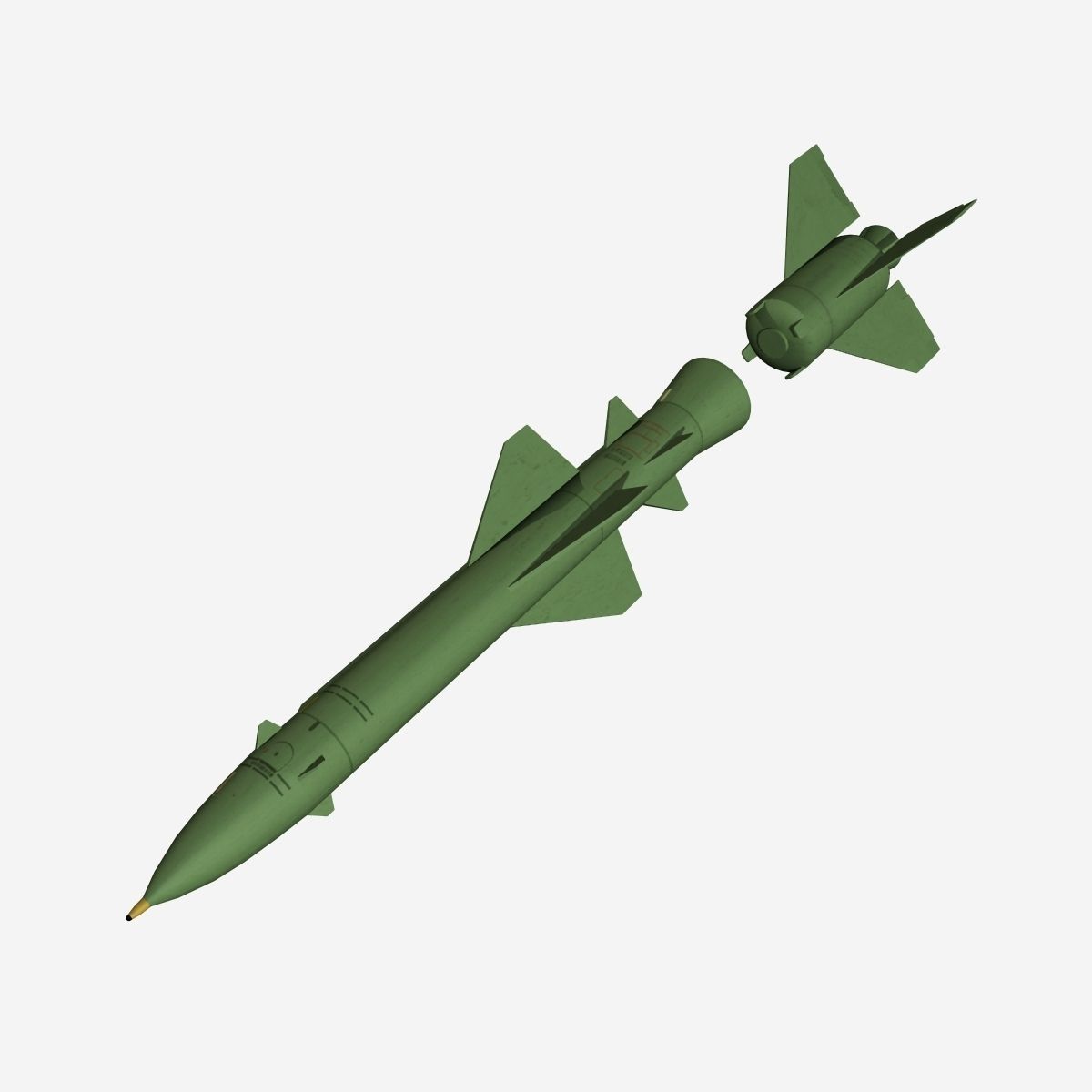 CSS-8 Ballitic Missile 3D model_3
