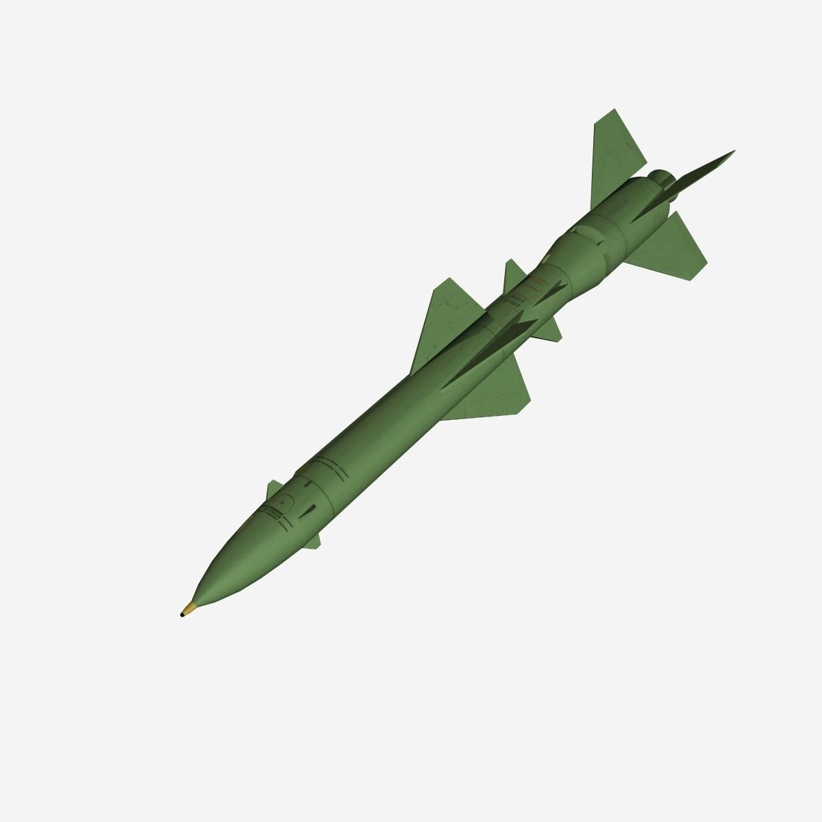 CSS-8 Ballitic Missile 3D model_2