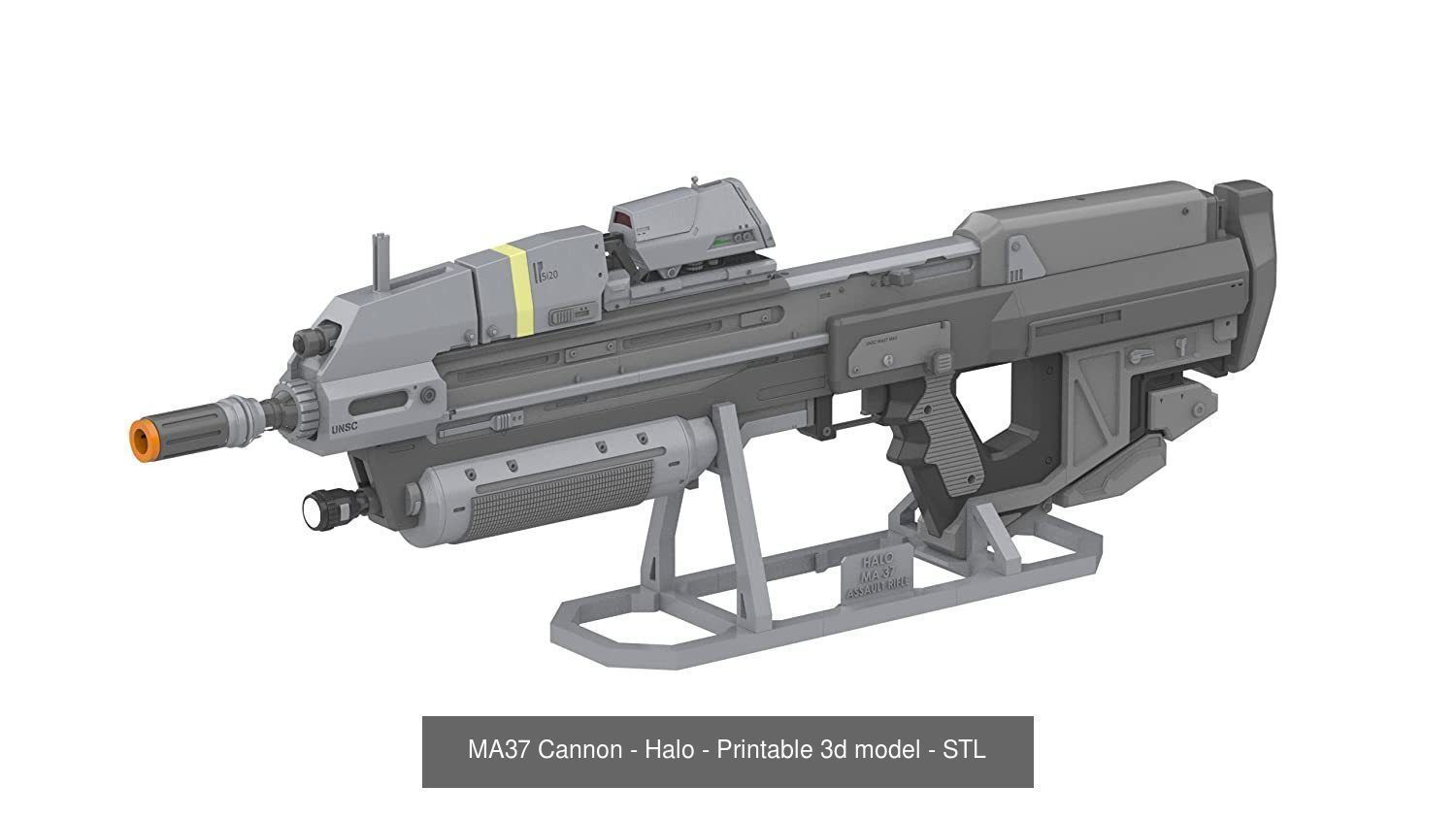 Halo  - Weapons Set - 11 Printable models - STL - Personal Use 3D Model Collection_10