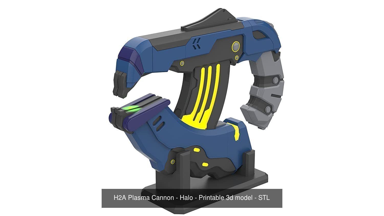 Halo  - Weapons Set - 11 Printable models - STL - Personal Use 3D Model Collection_3