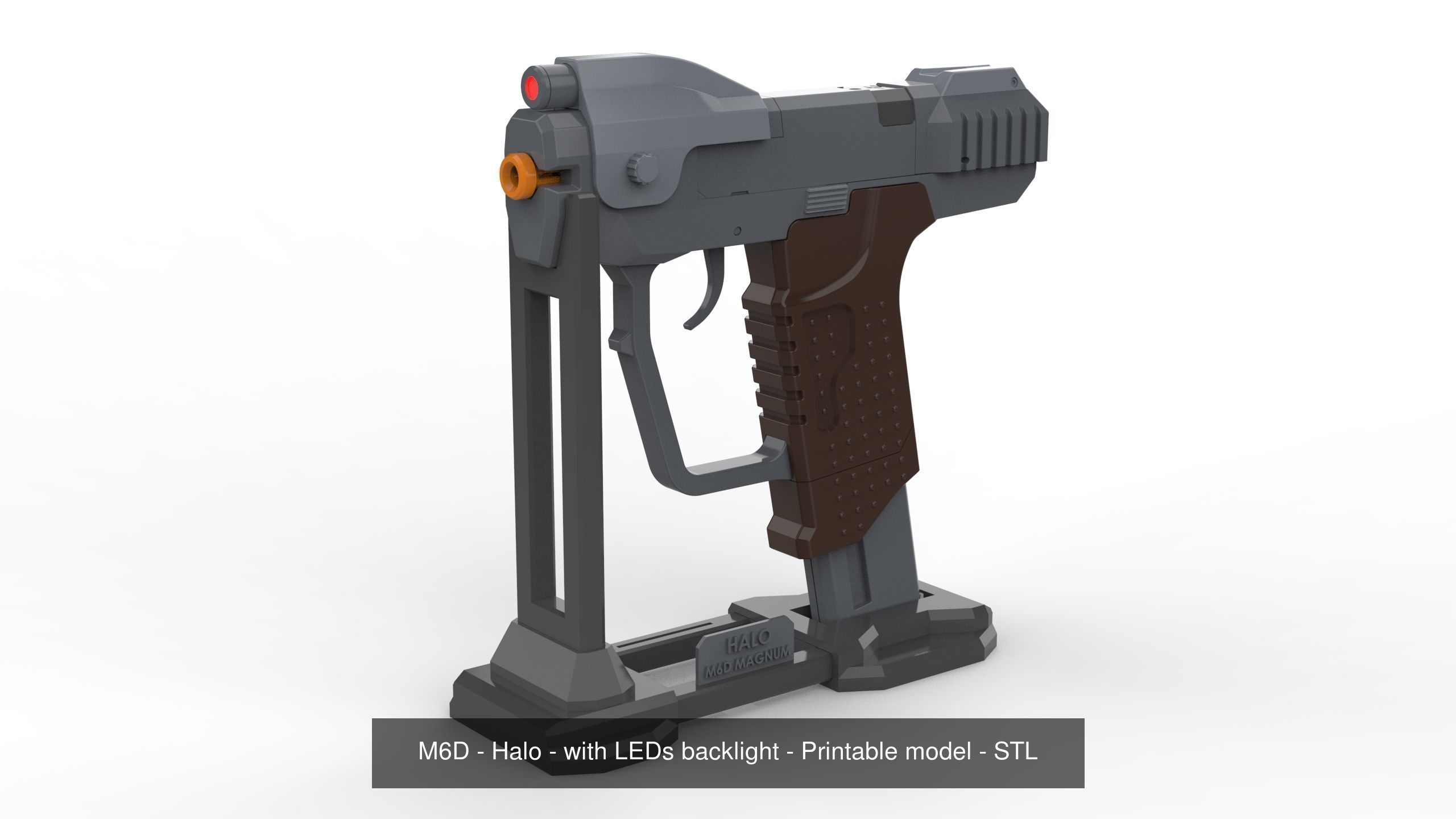 Halo  - Weapons Set - 11 Printable models - STL - Personal Use 3D Model Collection_6