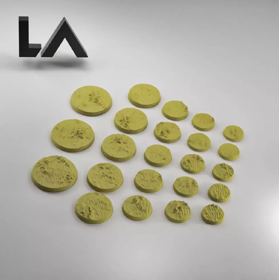 HD Base Set 6 - Beach Sand 3D print model