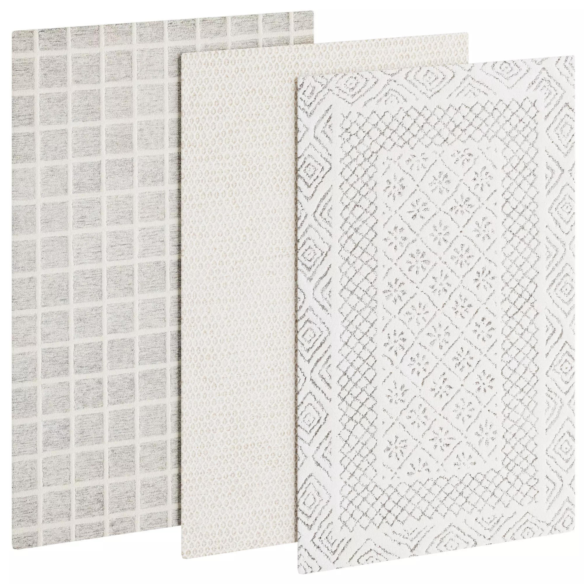 Carpet set 037 3D model_0