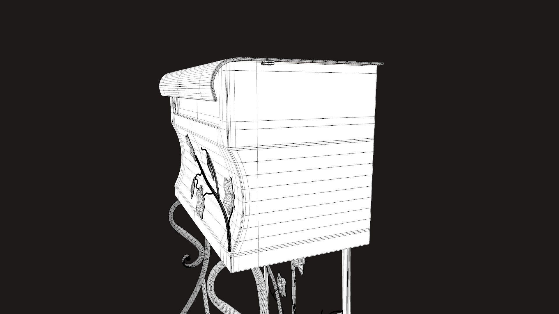 Delivery Box Mail Box 3D model_20