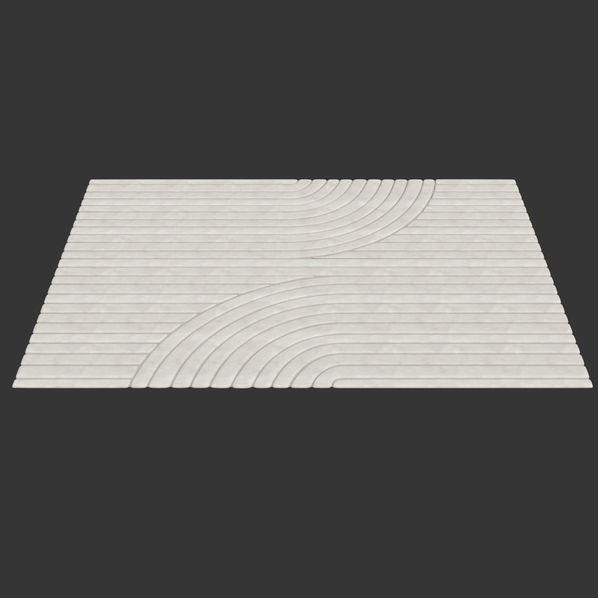 THE CITIZENRY LALITA WOOL AREA RUG 3D model_11