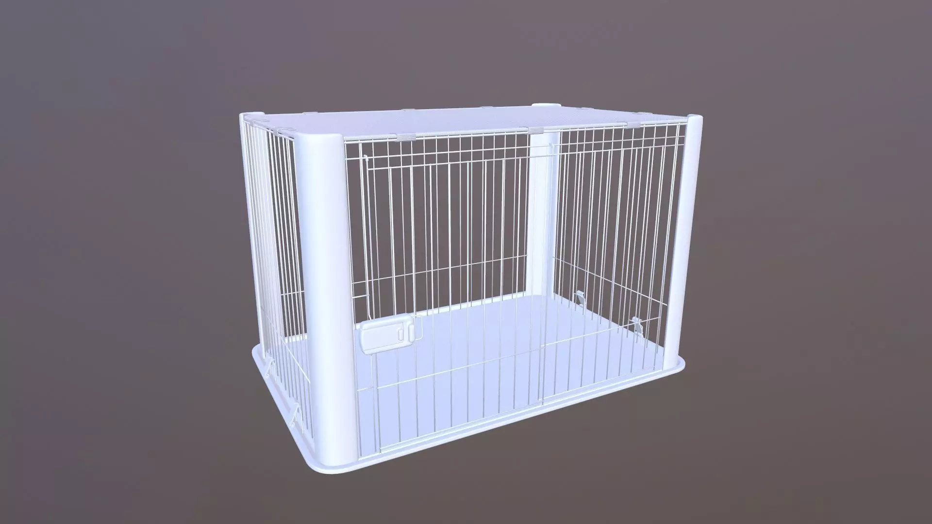 Dog Cage 3D model