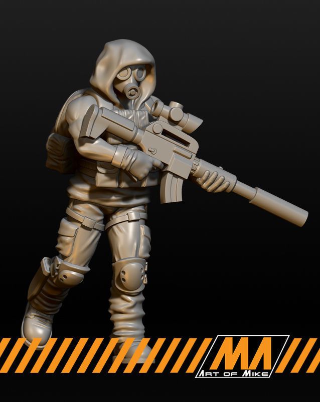 Survivors 3D print model_1