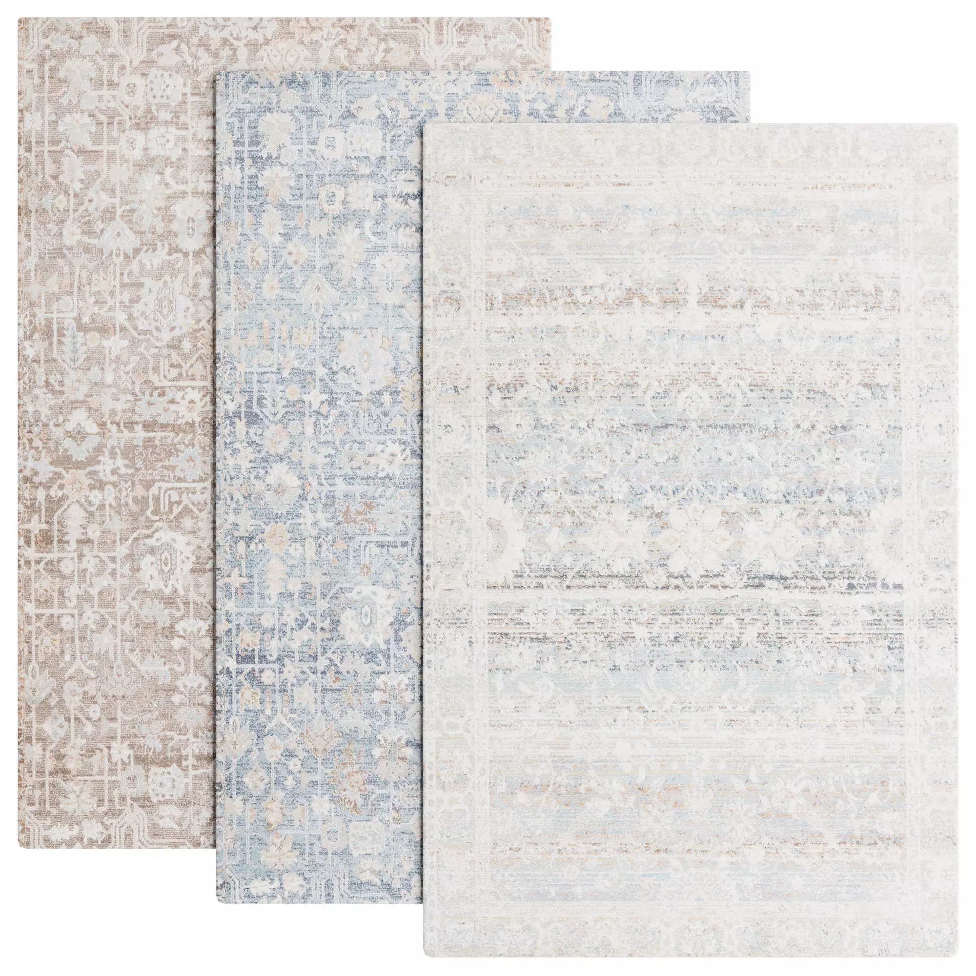 Carpet set 063 3D model_0