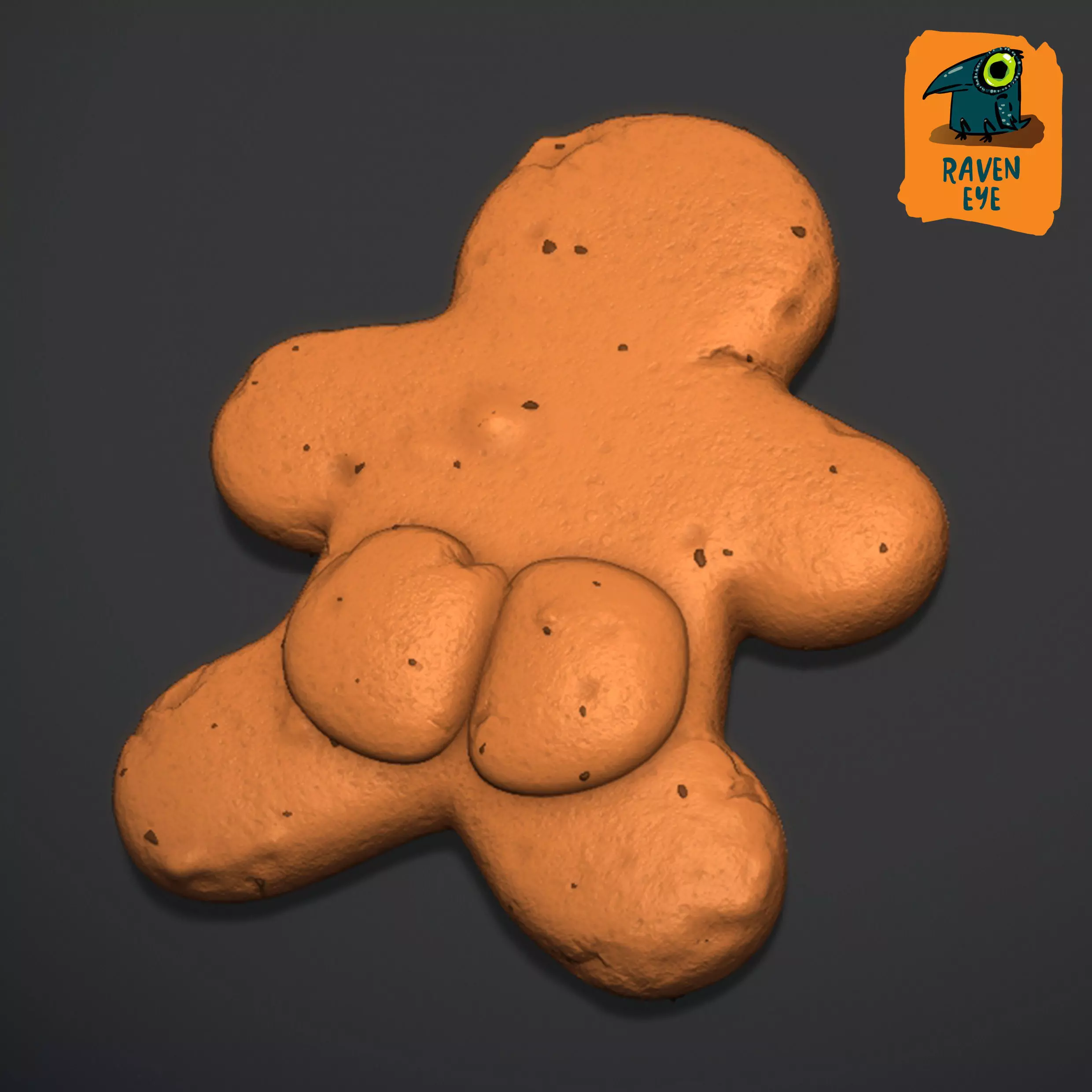 Gingerbread Cake Free 3D print model_0