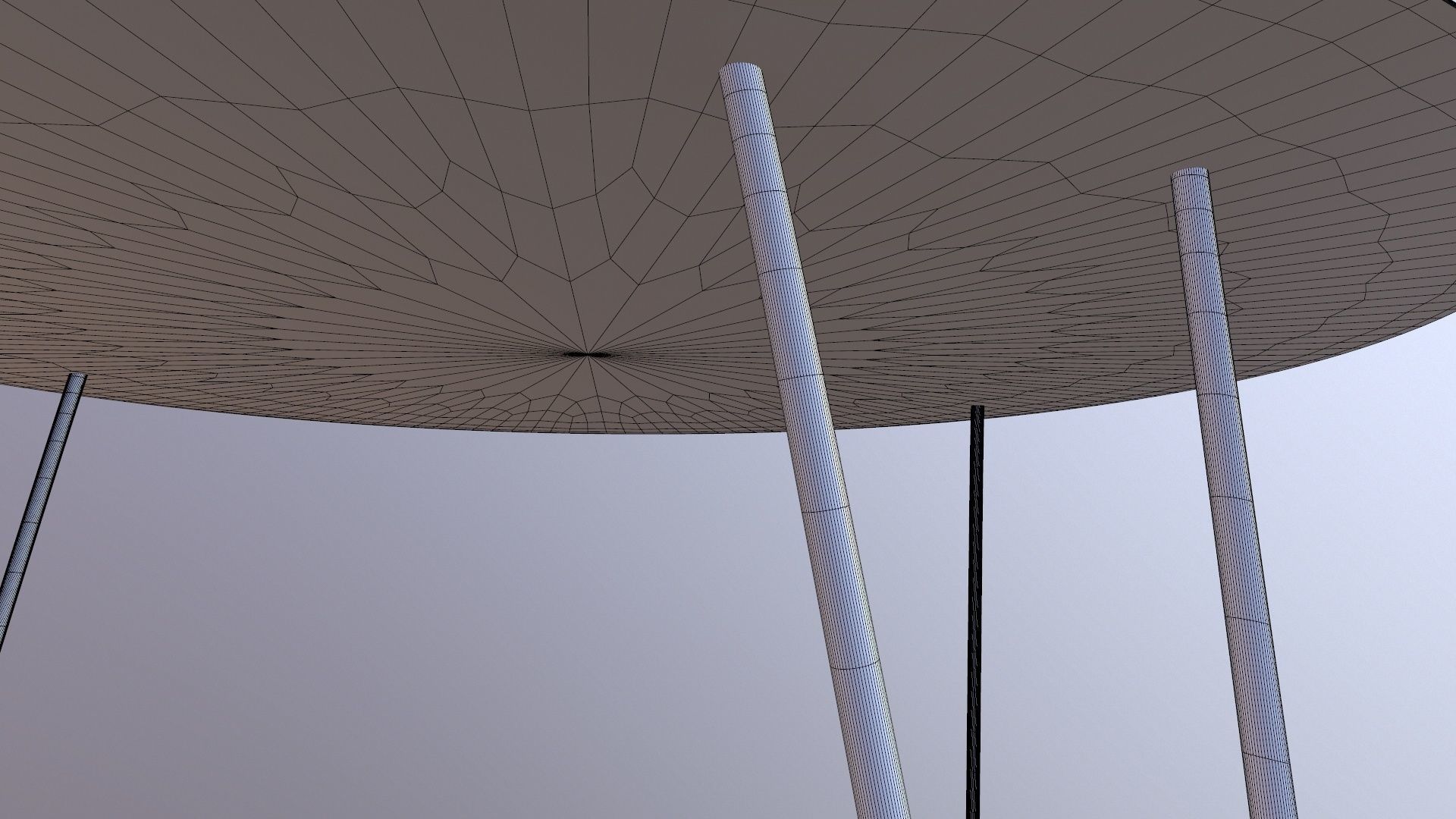 Round Table 3D model_14