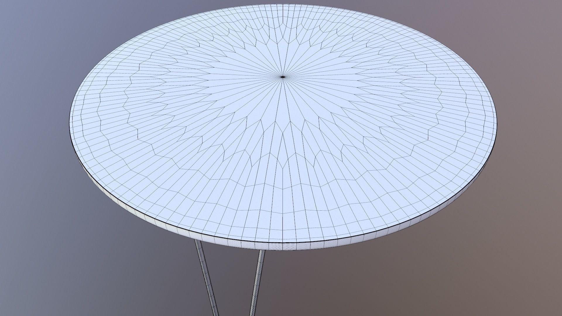 Round Table 3D model_13