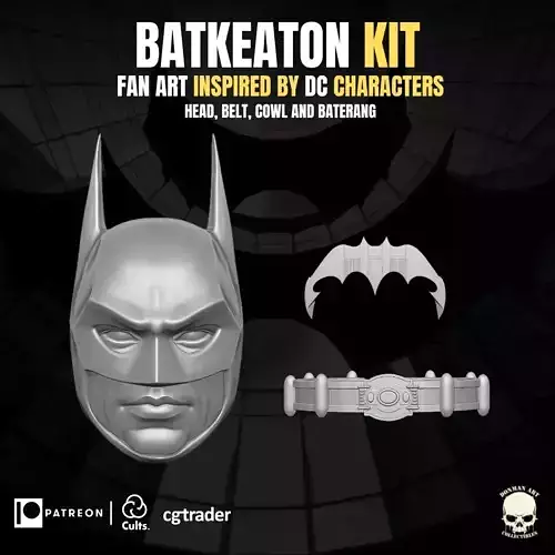 Batkeaton Fan Art Kit For Action Figures