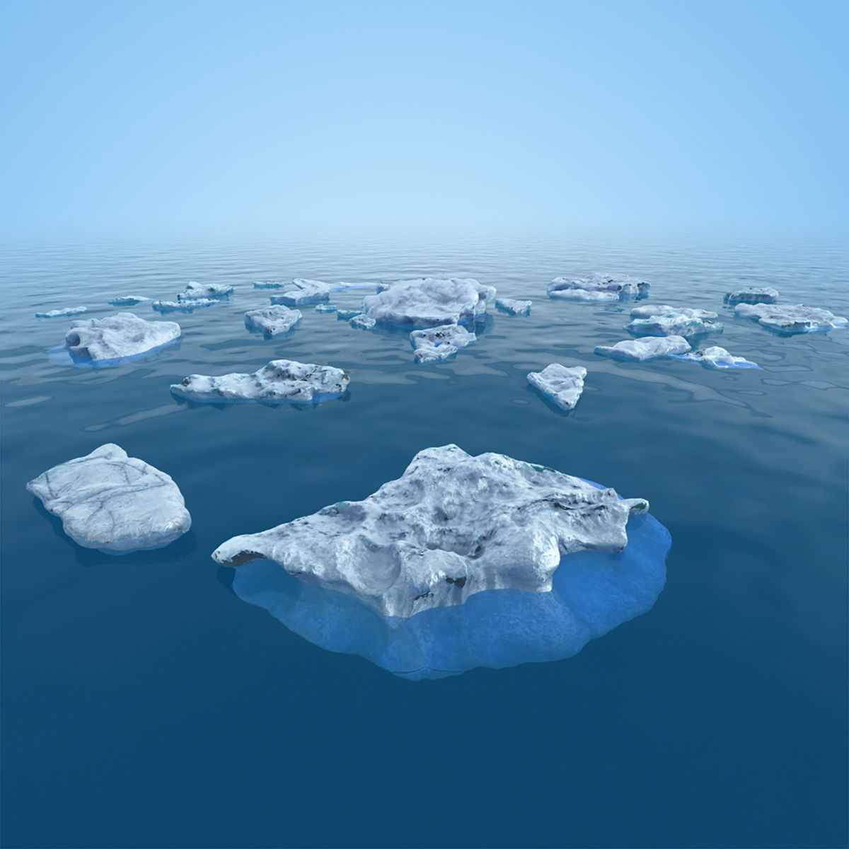 Fragment Ice 3D model_5