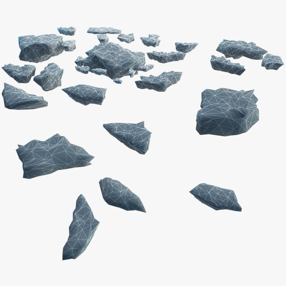 Fragment Ice 3D model_9