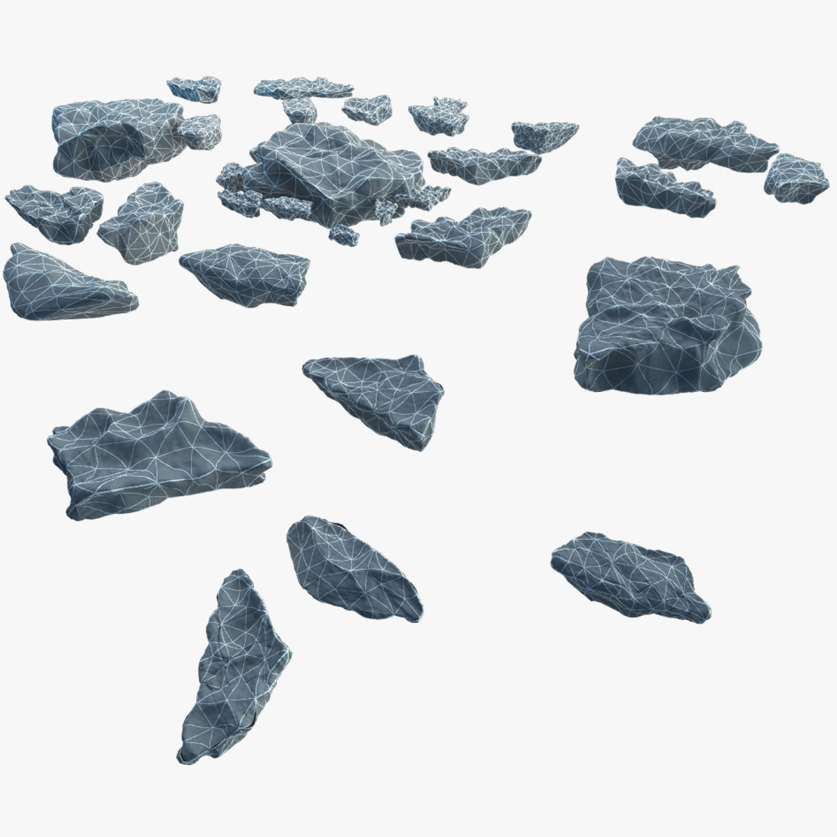 Fragment Ice 3D model_8