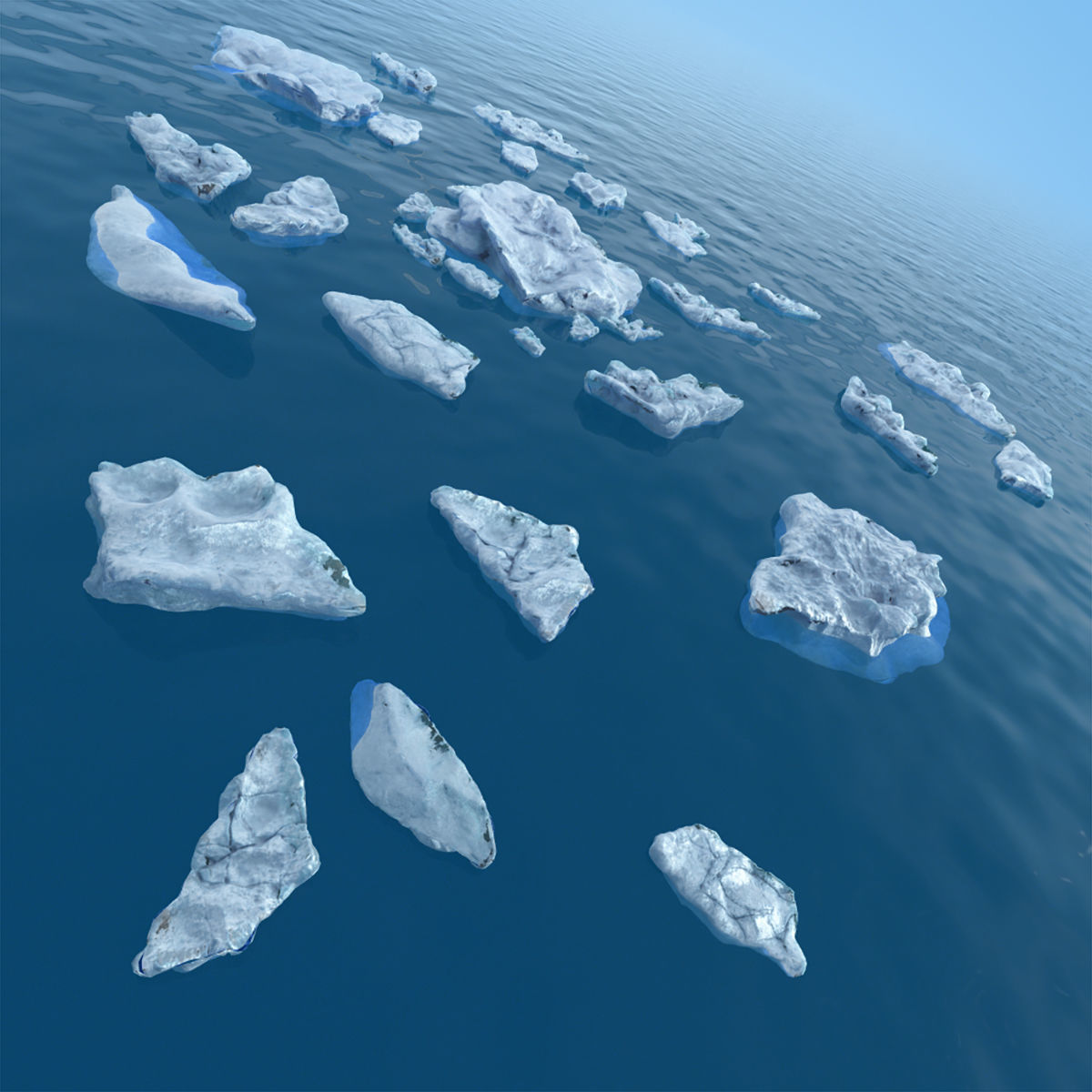 Fragment Ice 3D model_6