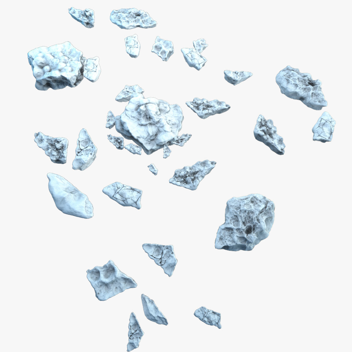 Fragment Ice 3D model_10