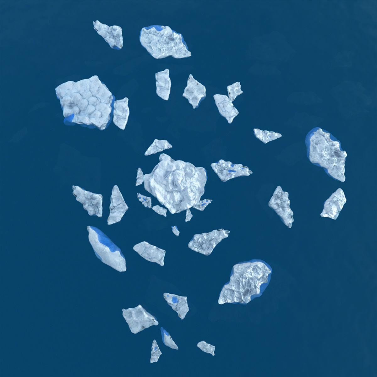 Fragment Ice 3D model_3