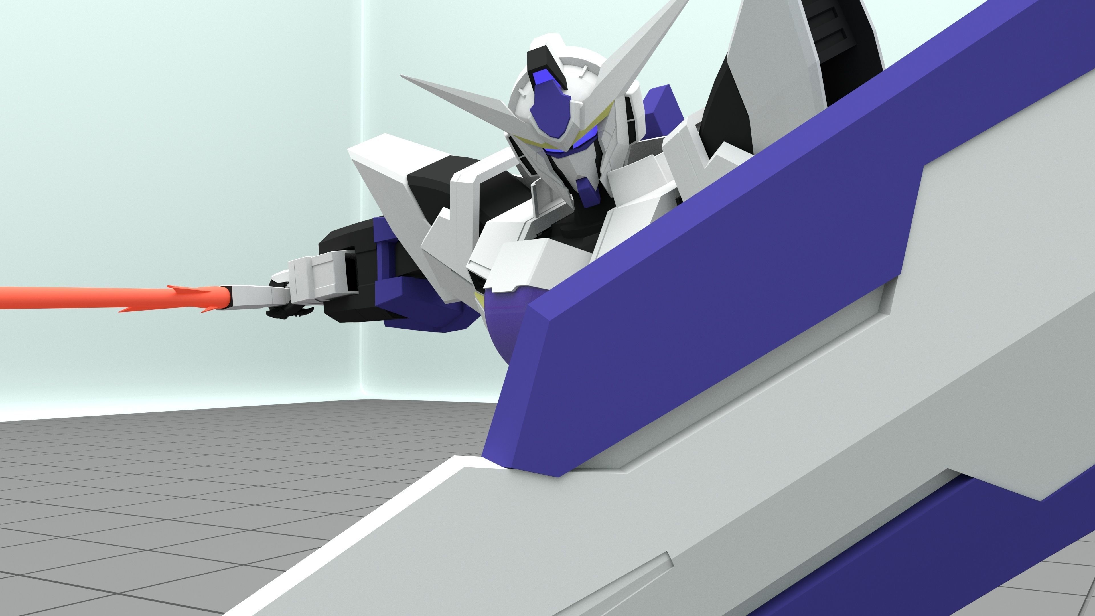 CB-001 1 Gundam 3D model_7