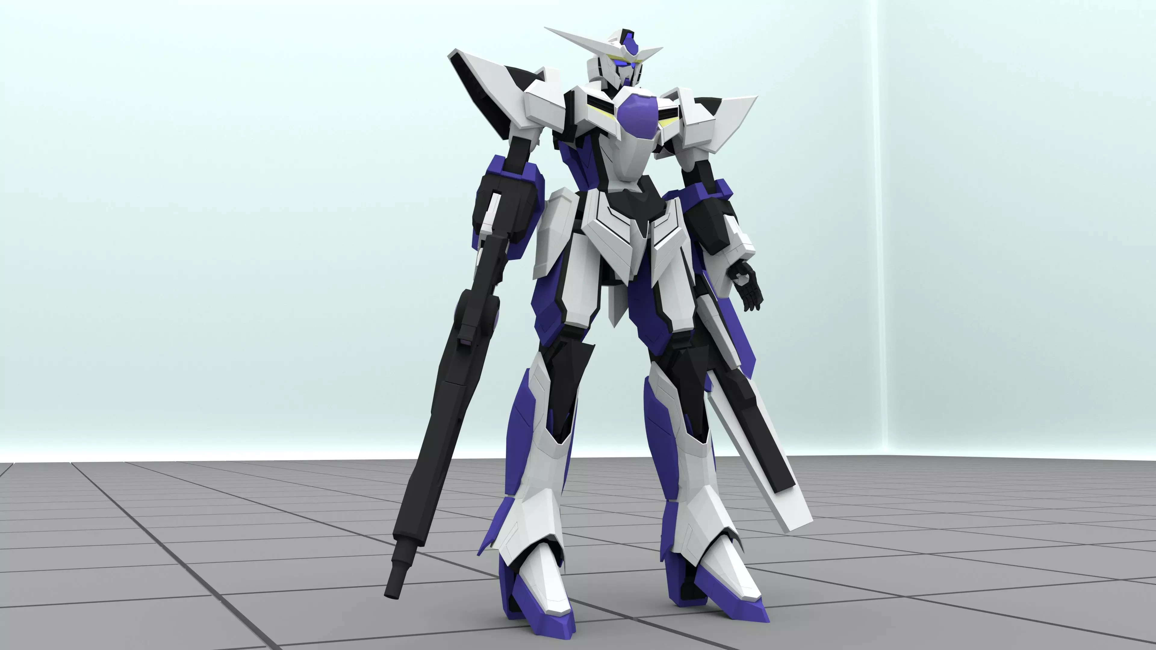 CB-001 1 Gundam 3D model_0