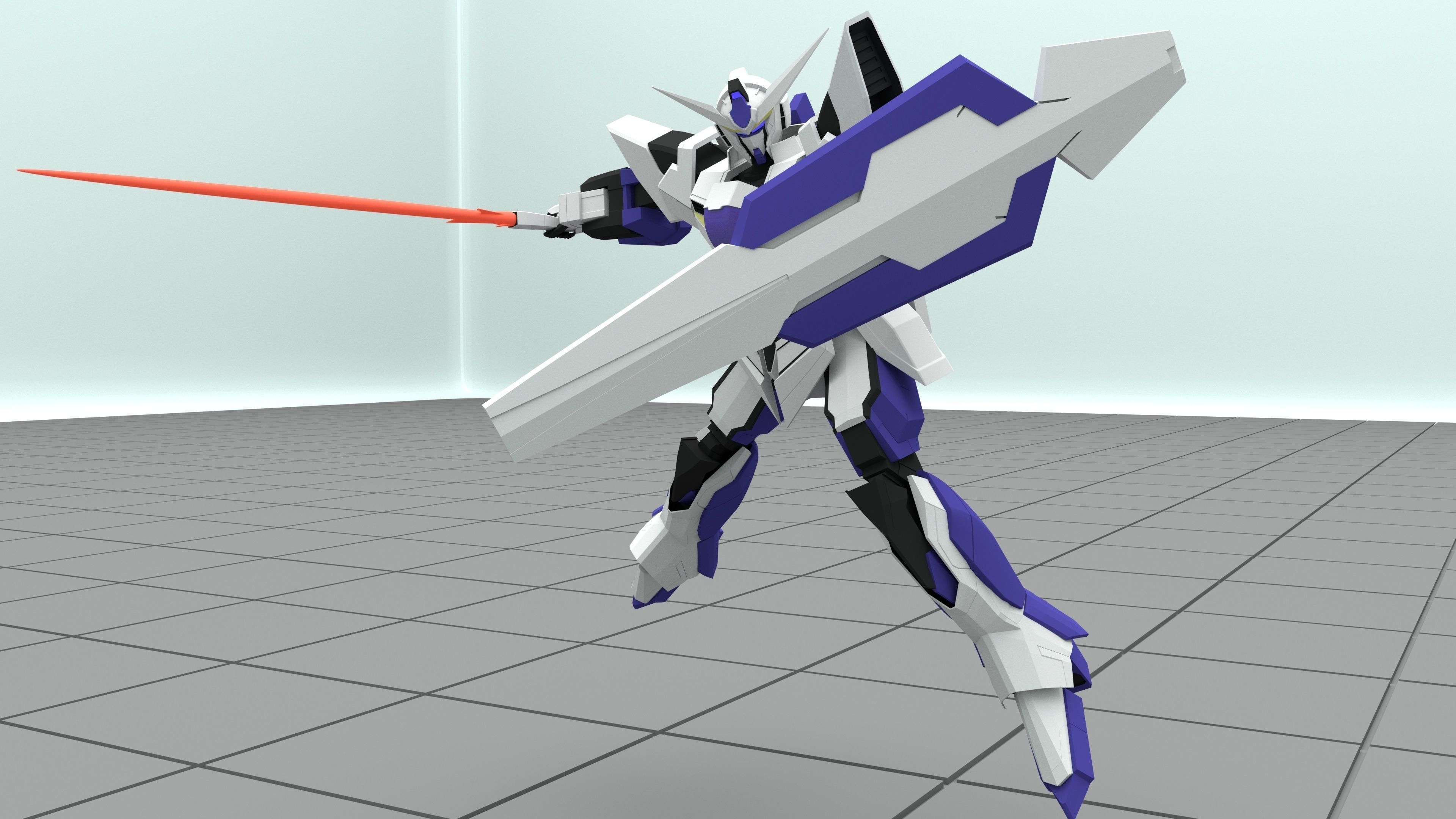 CB-001 1 Gundam 3D model_5