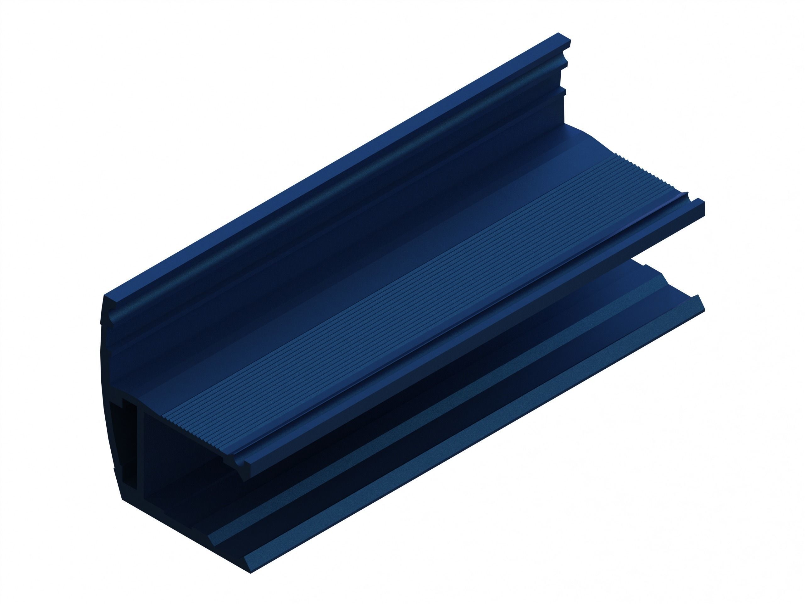 Extruded Aluminium Profile Enclosures Set for e-Compon Low-poly 3D model_2