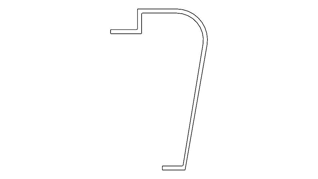 Extruded Aluminium Profile Enclosures Set for e-Compon Low-poly 3D model_29