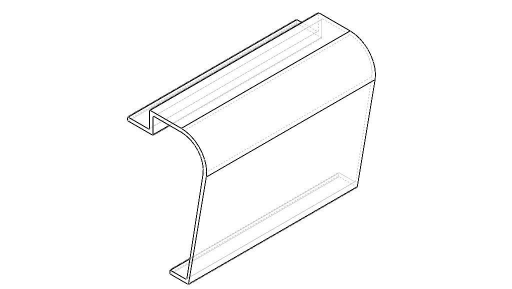 Extruded Aluminium Profile Enclosures Set for e-Compon Low-poly 3D model_28