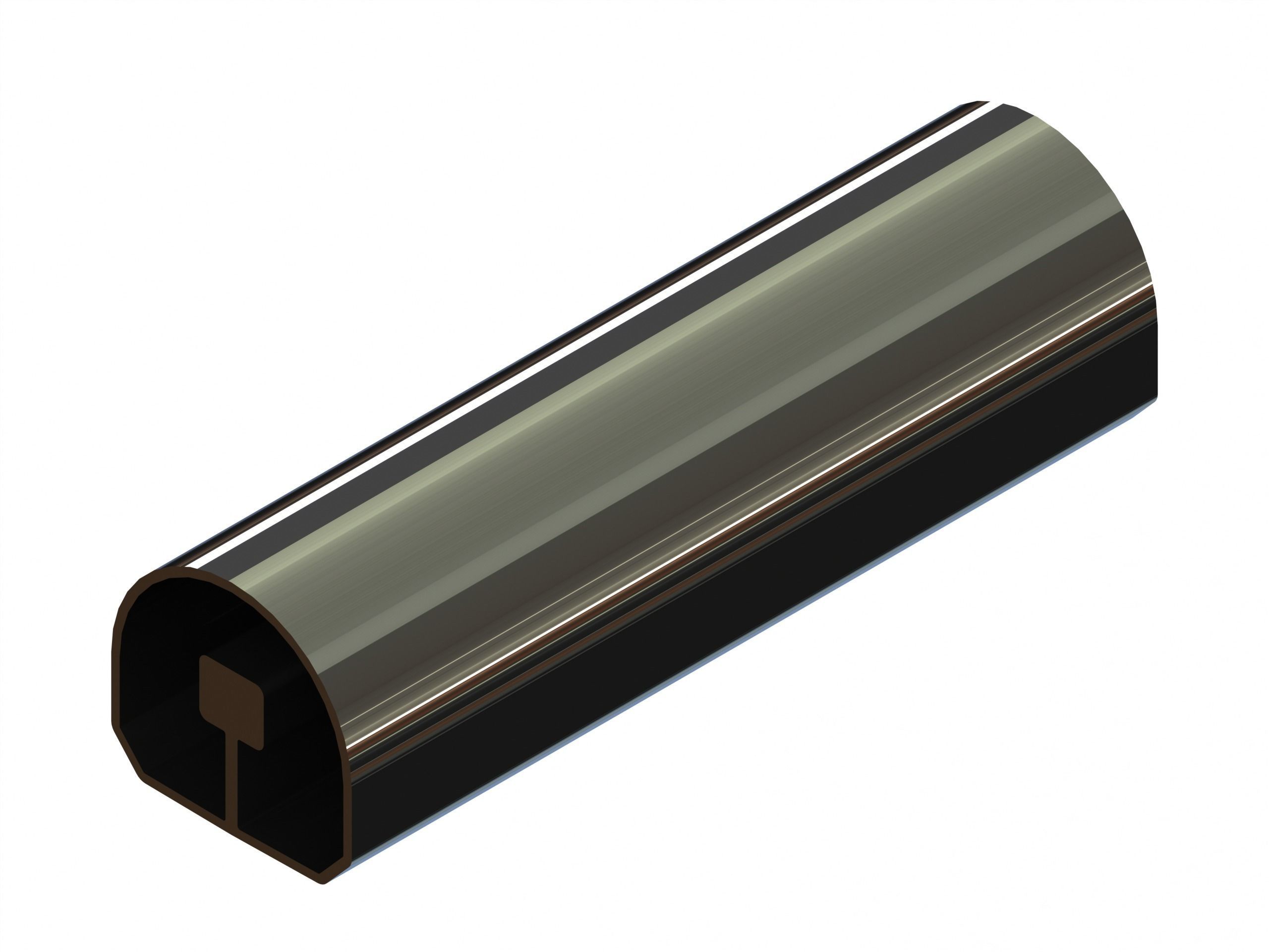 Extruded Aluminium Profile Enclosures Set for e-Compon Low-poly 3D model_6