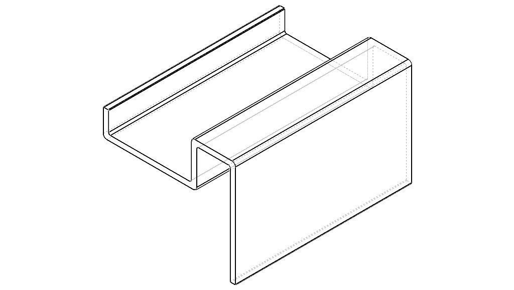 Extruded Aluminium Profile Enclosures Set for e-Compon Low-poly 3D model_24