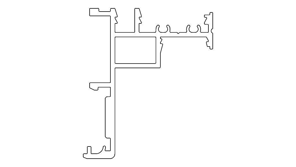Extruded Aluminium Profile Enclosures Set for e-Compon Low-poly 3D model_20