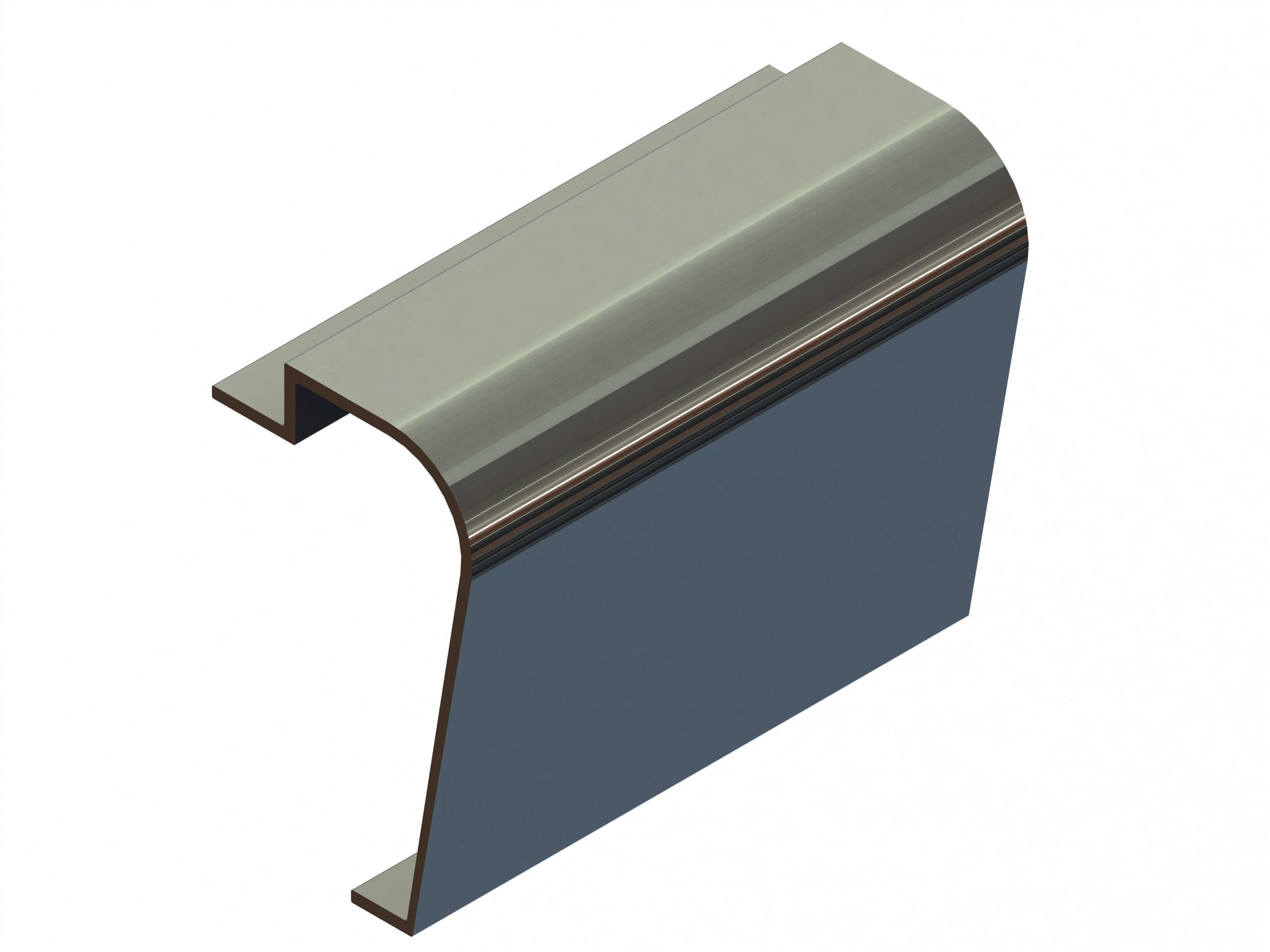 Extruded Aluminium Profile Enclosures Set for e-Compon Low-poly 3D model_26