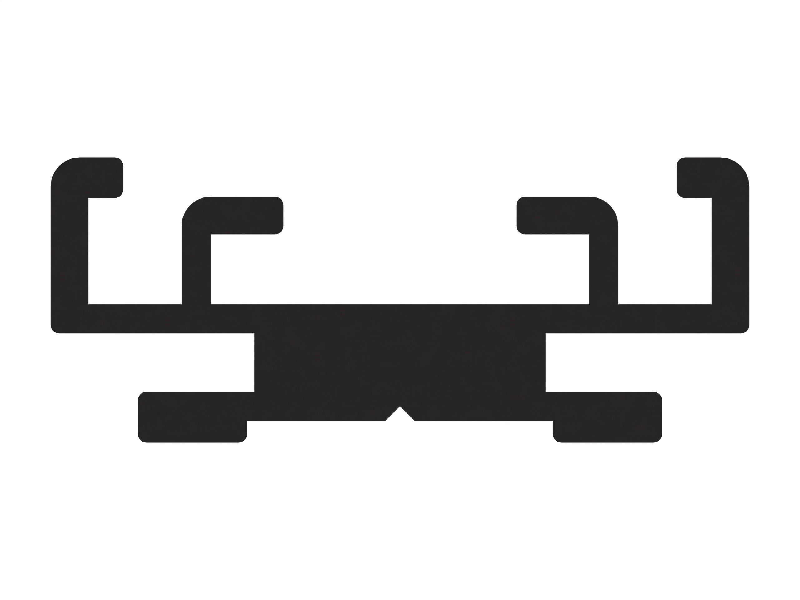 Extruded Aluminium Profile Enclosures Set for e-Compon Low-poly 3D model_47