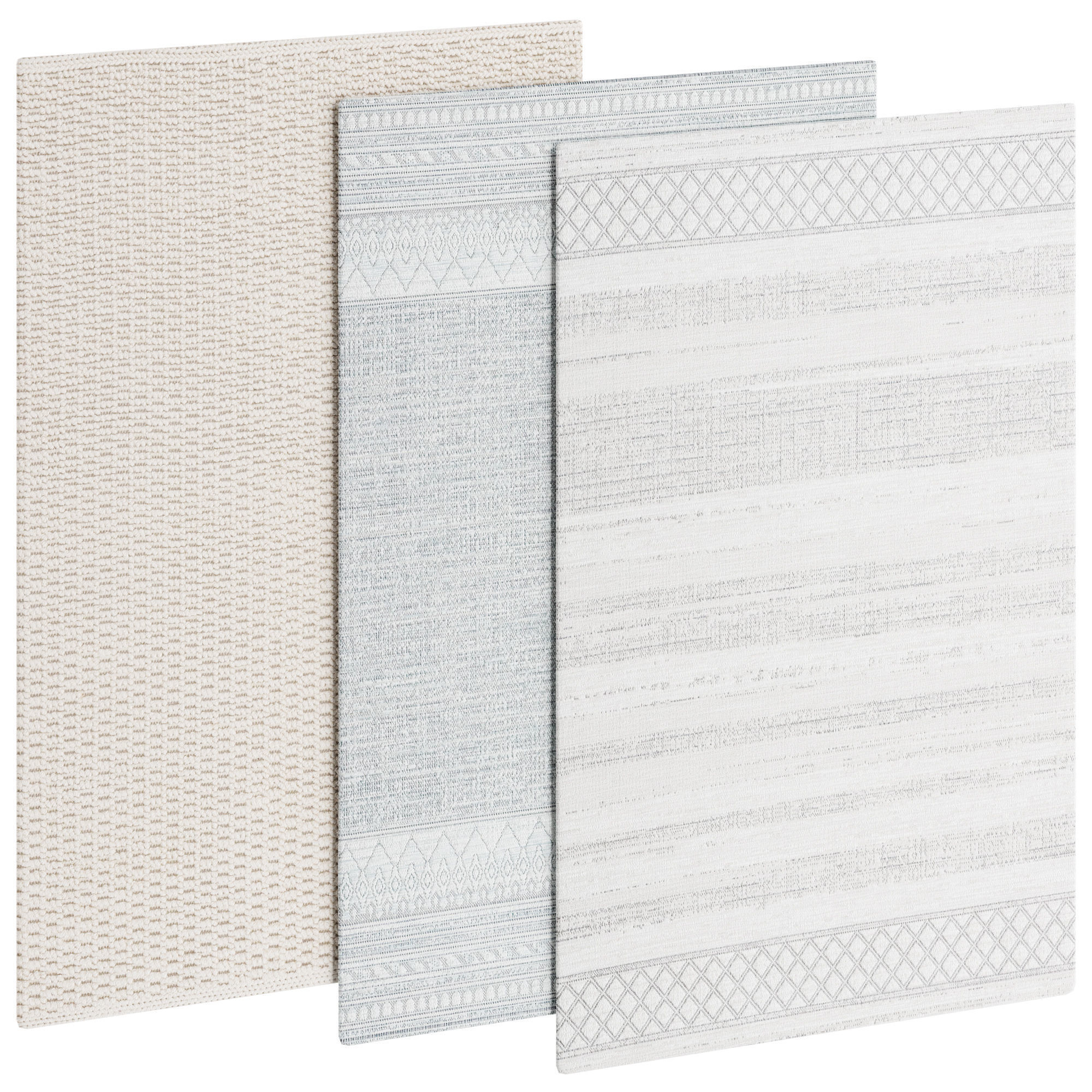 Carpet set 100 3D model_1