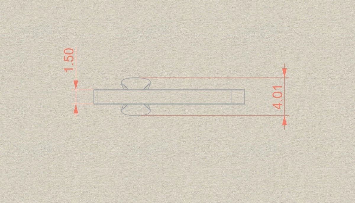 Model 963 L Zombie Initial Letter Alphabet Pendant 3D print model_6