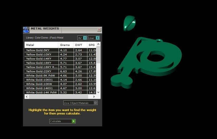 Model 967 P Zombie Initial Letter Alphabet Pendant 3D print model_10