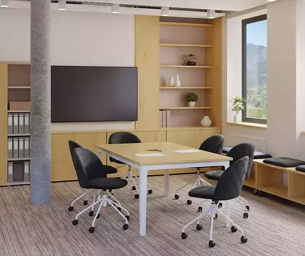 Conference room 3D model 6