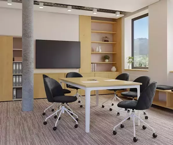 Conference room 3D model 3