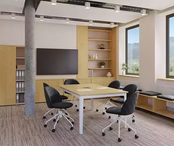 Conference room 3D model 2