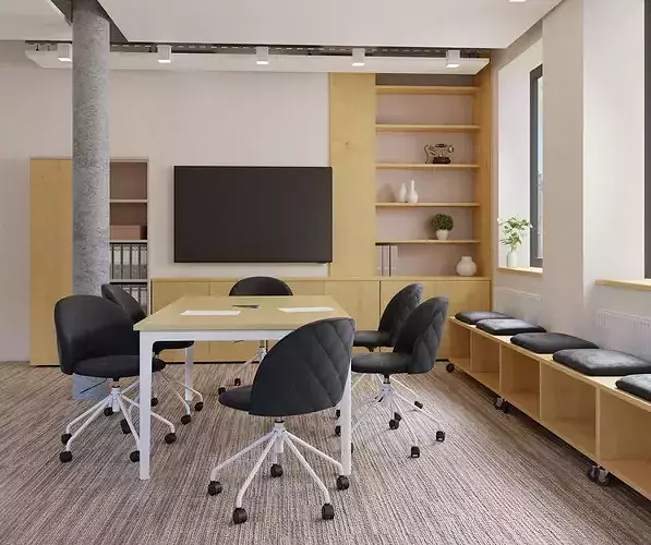 Conference room 3D model 5
