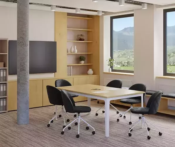 Conference room 3D model 7