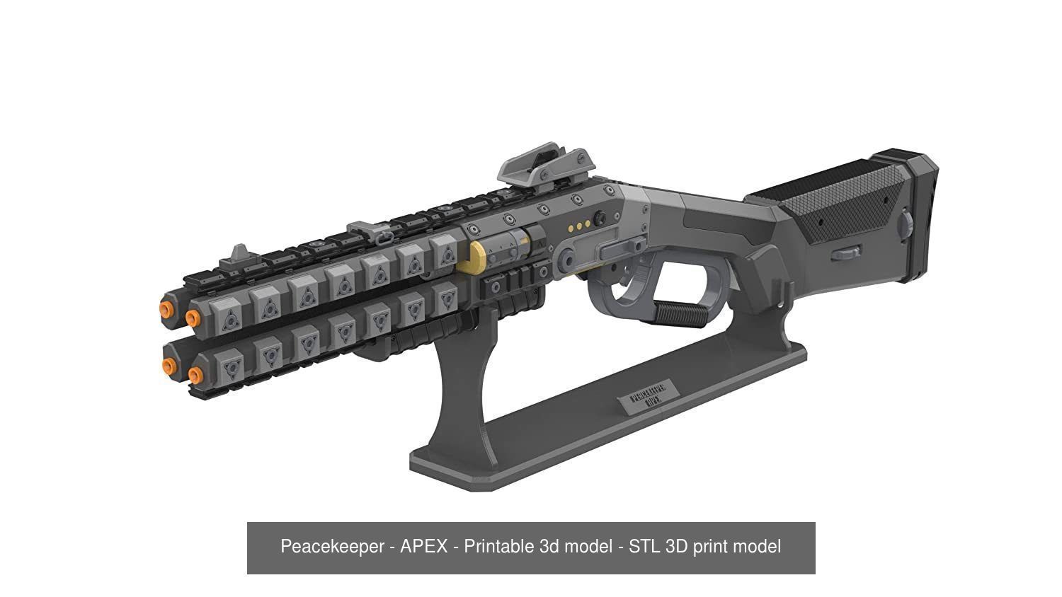 APEX  - Weapons Set -  8 Printable models - STL - Personal Use 3D Model Collection_7