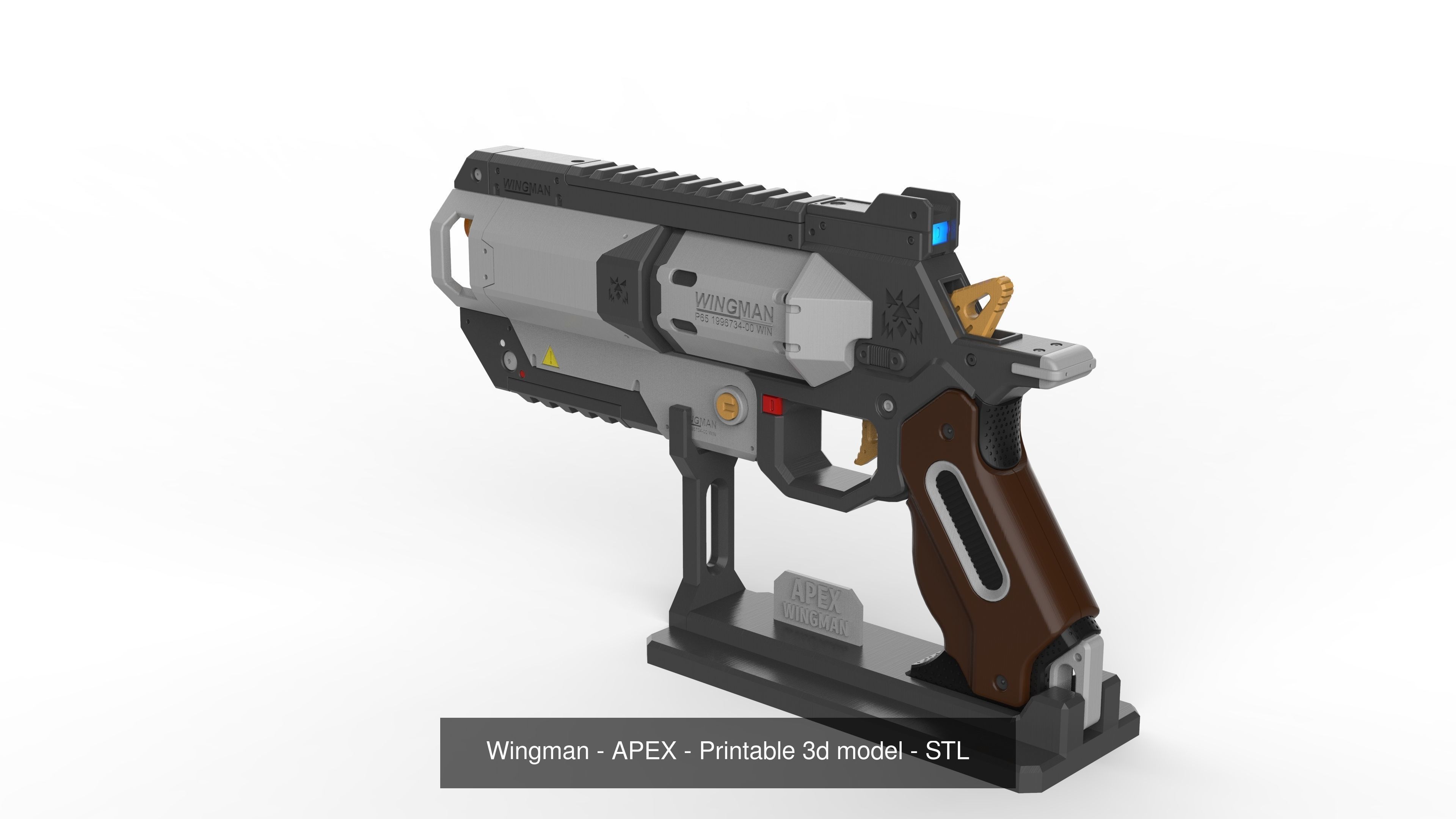 APEX  - Weapons Set -  8 Printable models - STL - Personal Use 3D Model Collection_8
