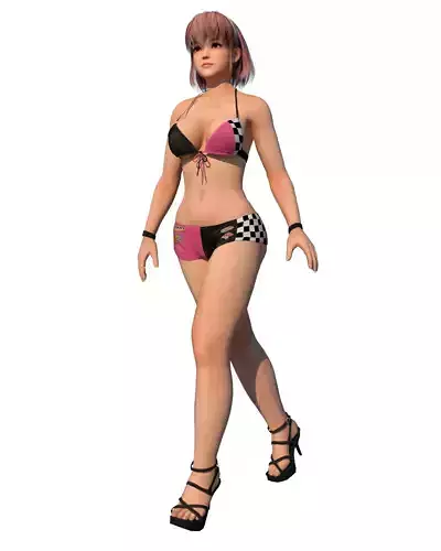 Beach Girl Body Character